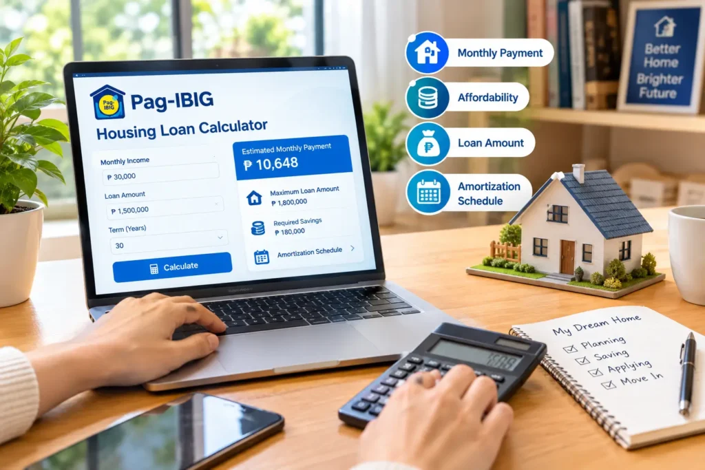 Pag-IBIG Housing Loan Calculator