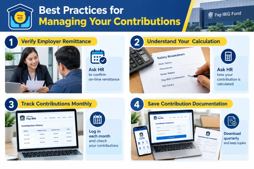 Best Practices for Managing Your Contributions