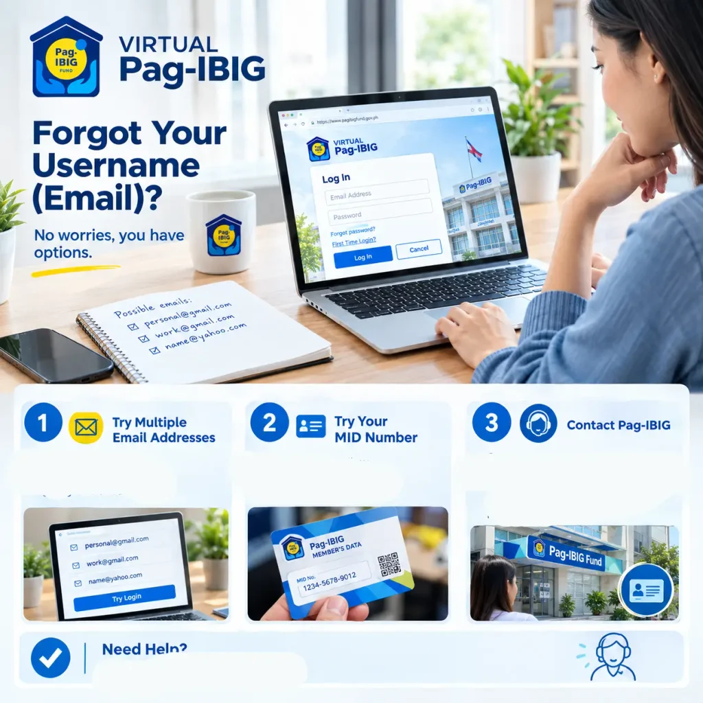Forgot Your Username (Email)