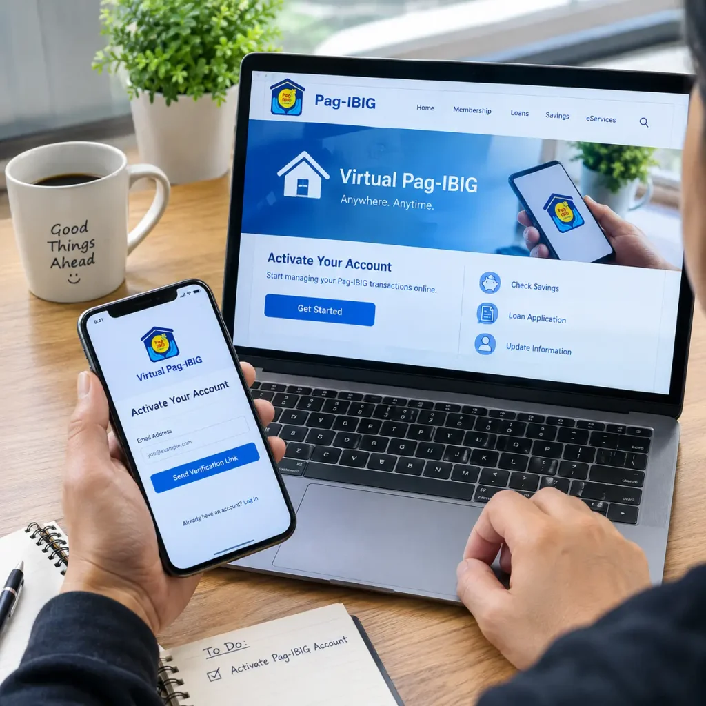 How to Activate Your Virtual Pag-IBIG Account