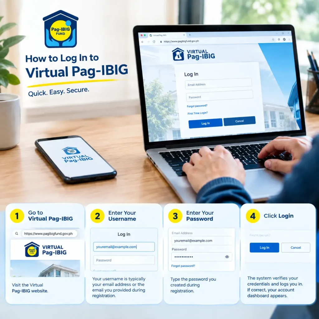 How to Log In to Virtual Pag-IBIG