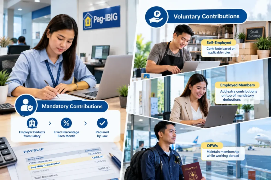 Mandatory vs. Voluntary Contributions