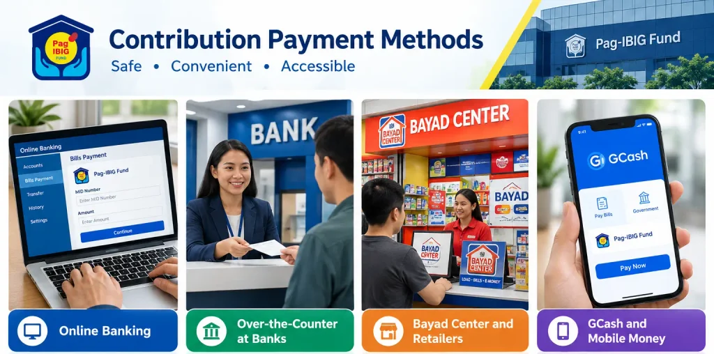 Payment Methods for MP2 Contributions