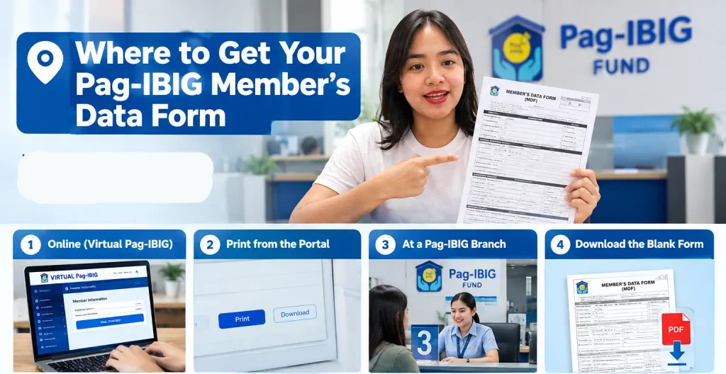 Where to Get Your Pag-IBIG Member's Data Form